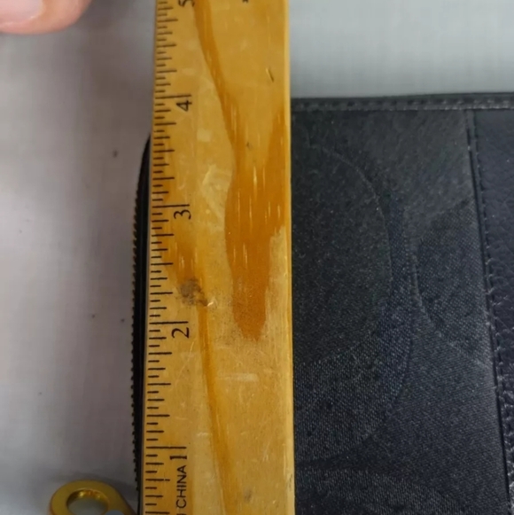 Vtg Coach Clutch Wallet Deep Thread Evening Fashion - Picture 16 of 16